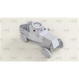 ICM 35670 Model T RNAS Armoured Car with WWI British Tank crew