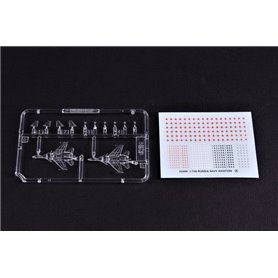 Trumpeter 03410 1/700 Su-33 Flanker - 12 Pcs