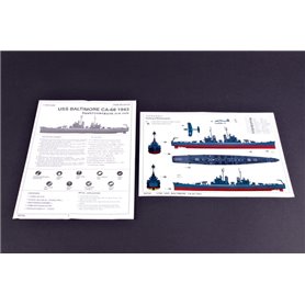 Trumpeter 05724 Baltimore '43 1/700