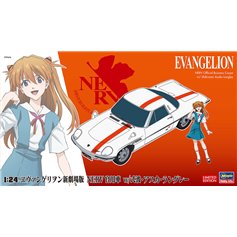 Hasegawa SP-459-52259 Evangelion NERV Official Business Coupe w/Shikinami Asuka Langley