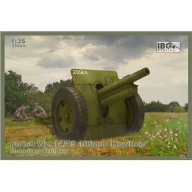 IBG 35060 Polish 100mm vz 14/19 100mm Howitzer Moto