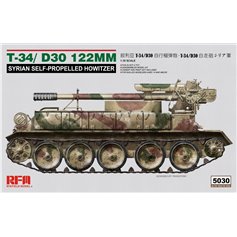 RFM 1:35 T-34/D-30 122mm - SYRIAN SELF-PROPELLED HOWITZER