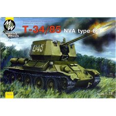 Military Wheels 1:72 T-34/85 NVA TYPE 63