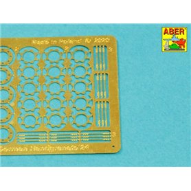 ABER 1:16 Niemieckie granaty ręczne Stielhandgranate - 15szt.