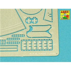 ABER 1:16 Zasobnik wieżowy do Pz.Kpfw.VI Tiger I Ausf.E - TUNISIA 501 ABT.
