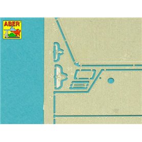 ABER 1:16 Zasobnik wieżowy do Pz.Kpfw.VI Tiger I Ausf.E - TUNISIA 501 ABT.