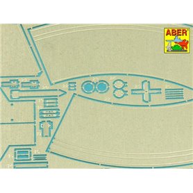 ABER 1:16 Zasobnik wieżowy do Pz.Kpfw.VI Tiger I Ausf.E - TUNISIA 501 ABT.