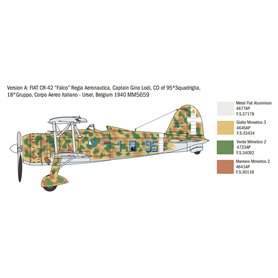 Italeri 2801 1/48 Fiat CR.42 Battle of Britain 80th Anniversair