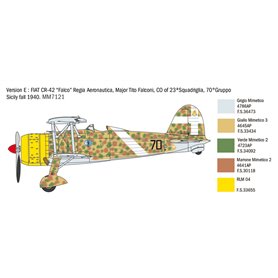 Italeri 2801 1/48 Fiat CR.42 Battle of Britain 80th Anniversair