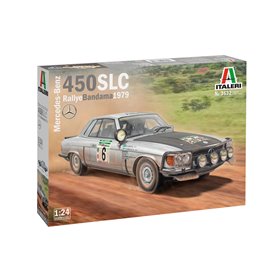 Italeri 3632 1/24 Mercedes 450SLC Rally Bandama