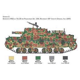Italeri 6569 1/35 Semovente M42 da 75/18 