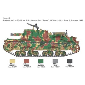 Italeri 6569 1/35 Semovente M42 da 75/18 