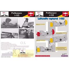 ROP o.s. MNFDL48003 1:48 Polikarpov I-153 - Luftwaffe captured I-153