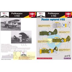 ROP o.s. MNFDL48004 1:48 Polikarpov I-153 - Finnish captured I-153