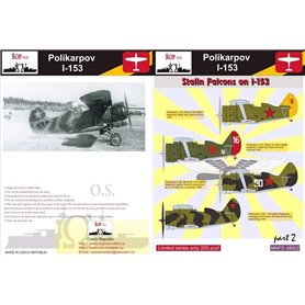 ROP o.s. MNFDL48002 1:48 Polikarpov I-153 - Stalin's Falcons on I-153