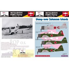 ROP o.s. MNFDL48021 1:48 Mitsubishi A6M3 Hamp Model 32 - Hamp over Solomon Islands