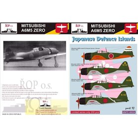 ROP o.s. MNFDL48024 1:48 Mitsubishi A6M5 Zero Model 52 - Japanese Defence Islands