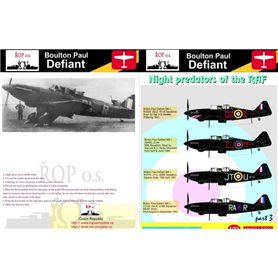 ROP o.s. MNFDL72032 1:72 Boulton Paul Defiant - Night predators of the RAF