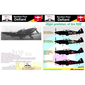 ROP o.s. MNFDL72033 1:72 Boulton Paul Defiant - Night predators of the RAF
