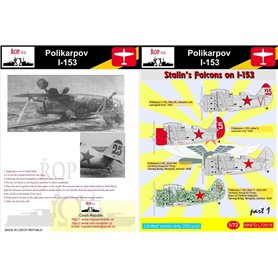 ROP o.s. MNFDL72016 1:72 Polikarpov I-153 - Stalin's Falcons on I-153