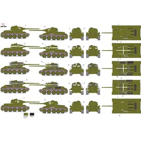 ROP o.s. MNFDT72024 1:72 T-34/85 - The Battle of Berlin