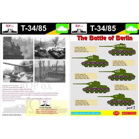 ROP o.s. MNFDT72025 1:72 T-34/85 - The Battle of Berlin