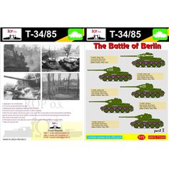 ROP o.s. MNFDT72025 1:72 T-34/85 - The Battle of Berlin