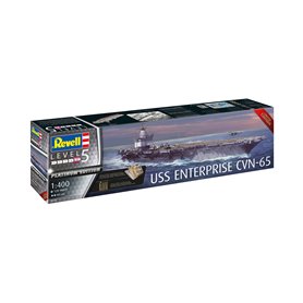 Revell 05173 1/400 USS Enterprise CVN-65 Platinum Edition