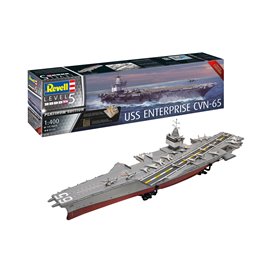 Revell 05173 1/400 USS Enterprise CVN-65 Platinum Edition