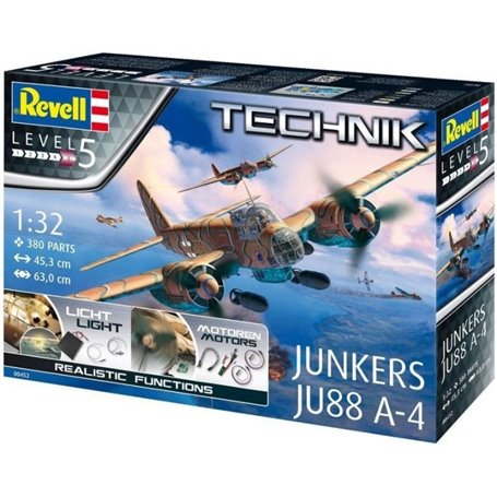 Revell 00452 Technik Junkers Ju88 A-4