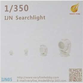 Very Fire IJN05 1/350 IJN Searchlight(3 types, 16 sets)