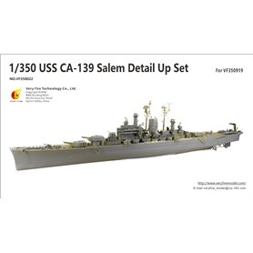 Very Fire VF350022 1/350 USS Salem CA-139 Detail Up Set