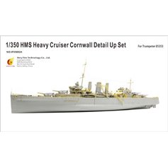 Very Fire 1:350 Dodatki do HMS Cornwall dla Trumpeter 05353