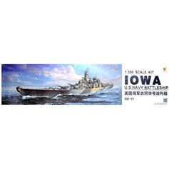 Very Fire 1:350 USS Iowa BB-61 - US NAVY BATTLESHIP