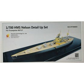 Very Fire VF700004 1/700 Battleship HMS Nelson detail up set(for Trumpeter 06717)