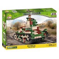 Cobi 2520 Klocki SMALL ARMY - VICKERS MK.E TYPE B - 350 elementów