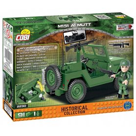 Cobi 2230 Klocki SMALL ARMY - M151 A1 MUTT - 91 elementów