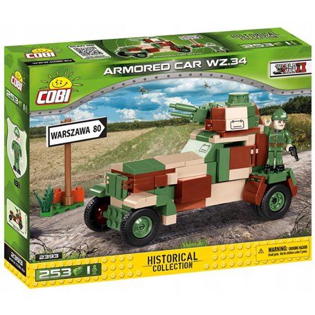 Cobi 2393 Small Army 2393 Armored Car Wz.34 253