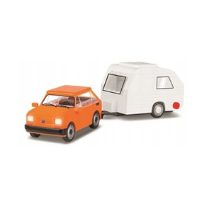 Cobi 24591 Cars Fiat 126p + caravan 185 kl.