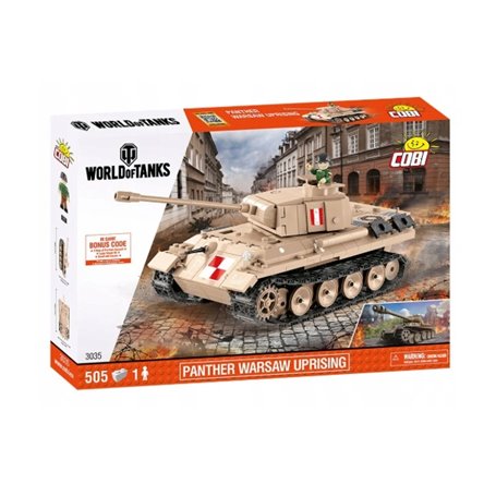 Cobi 3035 Small Army WOT PZKPFW V Panther Warsaw