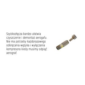 Aerograf i kompresor - zestaw Ultra 2w1 + akcesoria