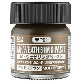 Mr.Weathering Paste WP01 MUD BROWN - 40ml