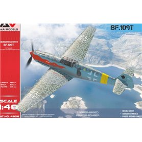 A&A Models 4806 Bf-109T carrier-based fighter-bomber