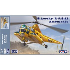 AMP 1:72 Sikorsky R-5 / S-51 AMBULANCE 