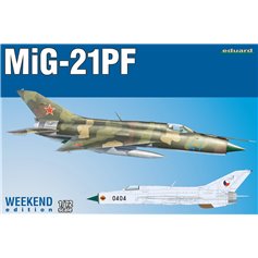 Eduard 1:72 MiG-21PF - WEEKEND edition 