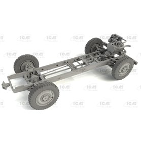 ICM 35110 Sd.Kfz. 247 Ausf.B, German Command Armoured Vehicle (100% new molds)