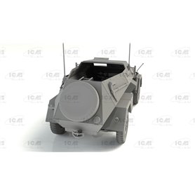 ICM 35110 Sd.Kfz. 247 Ausf.B, German Command Armoured Vehicle (100% new molds)