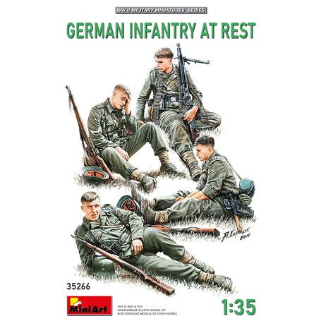 Mini Art 35266 German Infantry at rest
