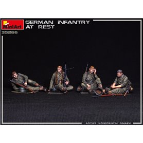 Mini Art 1:35 GERMAN INFANTRY AT REST