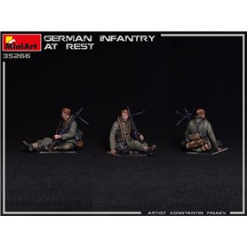 Mini Art 1:35 GERMAN INFANTRY AT REST